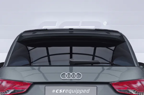 CSR Heckspoiler | Heckflügel mit ABE für Audi S1 (8X) Sportback HF100-L Lackierung erforderlich (unlackiert)