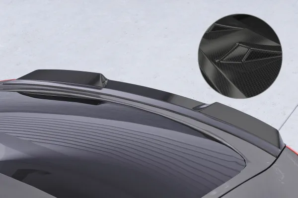 CSR Heckspoiler | Heckflügel mit ABE für Audi TT / TTS 8J HF221-C Carbon Look Hochglanz (keine Lackierung erforderlich)