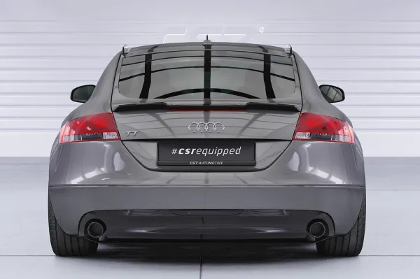 CSR Heckspoiler | Heckflügel mit ABE für Audi TT / TTS 8J HF221-G Glossy schwarz Hochglanz (keine Lackierung erforderlich)