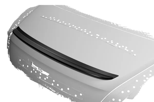 CSR Heckspoiler | Heckflügel mit ABE für Bentley Continental (2.Gen) HF334-L Lackierung erforderlich (unlackiert)