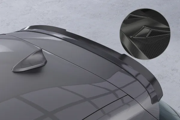 CSR Heckspoiler | Heckflügel mit ABE für BMW 1er F20/F21 HF630-C Carbon Look Hochglanz (keine Lackierung erforderlich)