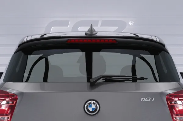 CSR Heckspoiler | Heckflügel mit ABE für BMW 1er F20/F21 HF630-C Carbon Look Hochglanz (keine Lackierung erforderlich)