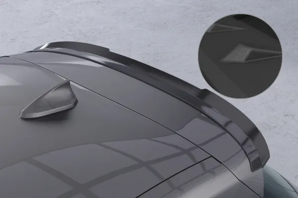 CSR Heckspoiler | Heckflügel mit ABE für BMW 1er F20/F21 HF630-S schwarz matt strukturiert (keine Lackierung erforderlich)