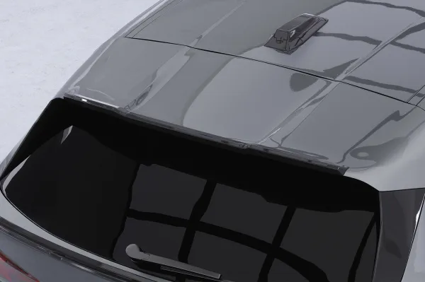CSR Heckspoiler | Heckflügel mit ABE für BMW 1er F70 M Pro / M135 HF280-S Strukturiert schwarz matt (keine Lackierung erforderlich)