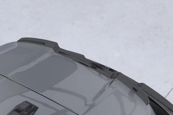 CSR Heckspoiler | Heckflügel mit ABE für BMW 1er F70 M Pro / M135 HF280-S Strukturiert schwarz matt (keine Lackierung erforderlich)