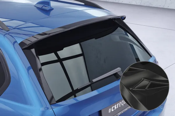 CSR Heckspoiler | Heckflügel mit ABE für BMW 3er E91 Touring HF216-G Glossy schwarz Hochglanz (keine Lackierung erforderlich)