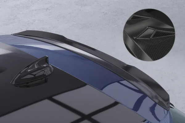 CSR Heckspoiler | Heckflügel mit ABE für BMW 3er F31 Touring HF736-C Carbon Look glänzend (keine Lackierung erforderlich)