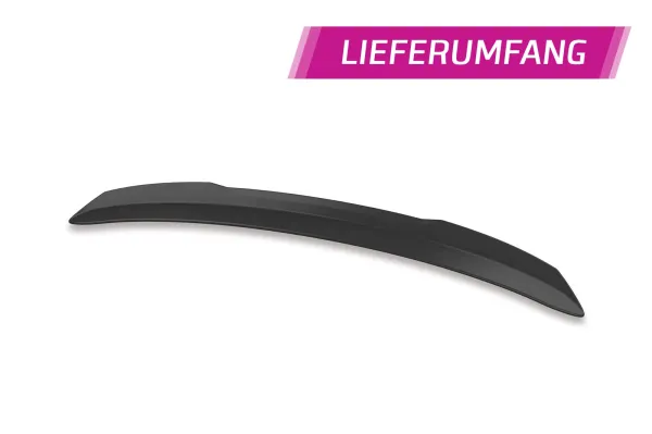 CSR Heckspoiler | Heckflügel mit ABE für BMW 3er F31 Touring HF736-S Strukturiert schwarz matt (keine Lackierung erforderlich)
