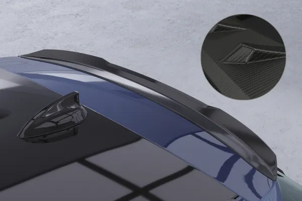 CSR Heckspoiler | Heckflügel mit ABE für BMW 3er F31 Touring HF736-M Carbon Look matt strukturiert (keine Lackierung erforderlich)