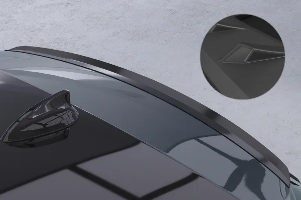 CSR Heckspoiler | Heckflügel mit ABE für BMW 3er F31 Touring HF751-L Lackierung erforderlich (schwarz matt)