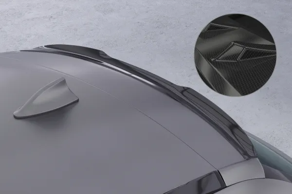 CSR Heckspoiler | Heckflügel mit ABE für BMW 5er F11 Touring HF114-C Carbon Look Hochglanz (keine Lackierung erforderlich)