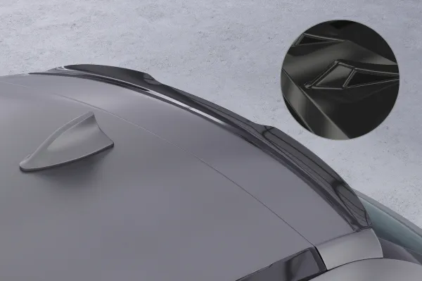 CSR Heckspoiler | Heckflügel mit ABE für BMW 5er F11 Touring HF114-G Glossy schwarz Hochglanz (keine Lackierung erforderlich)
