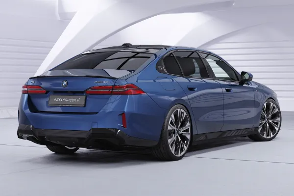 CSR Heckspoiler | Heckflügel mit ABE für BMW 5er / i5 G60 HF149-S schwarz matt strukturiert (keine Lackierung erforderlich)
