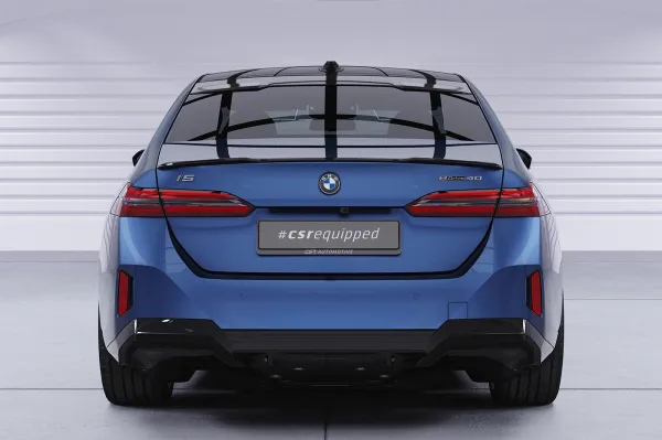 CSR Heckspoiler | Heckflügel mit ABE für BMW 5er / i5 G60 HF149-G Glossy schwarz Hochglanz (keine Lackierung erforderlich)