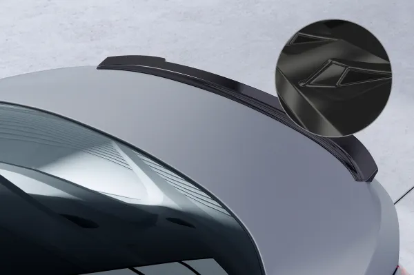 CSR Heckspoiler | Heckflügel mit ABE für BMW 6er E63/E64 HF649-G Glossy schwarz Hochglanz (keine Lackierung erforderlich)