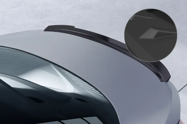 CSR Heckspoiler | Heckflügel mit ABE für BMW 6er E63/E64 HF649-S schwarz matt strukturiert (keine Lackierung erforderlich)