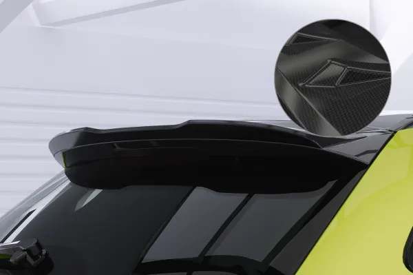 CSR Heckspoiler | Heckflügel mit ABE für BMW M3 G81 Competition HF122-C Carbon Look Hochglanz (keine Lackierung erforderlich)