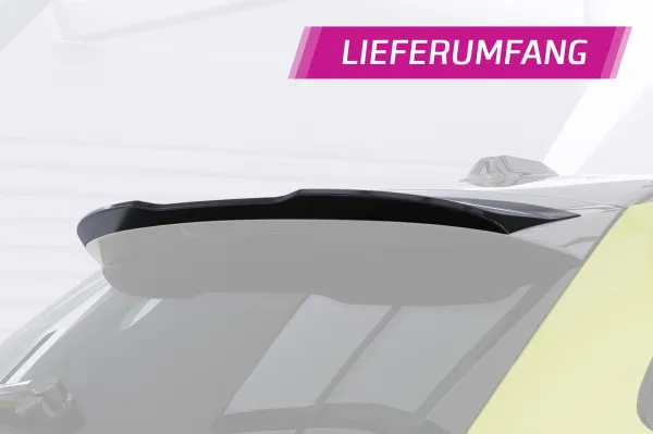 CSR Heckspoiler | Heckflügel mit ABE für BMW M3 G81 Competition HF122-S Strukturiert schwarz matt (keine Lackierung erforderlich)