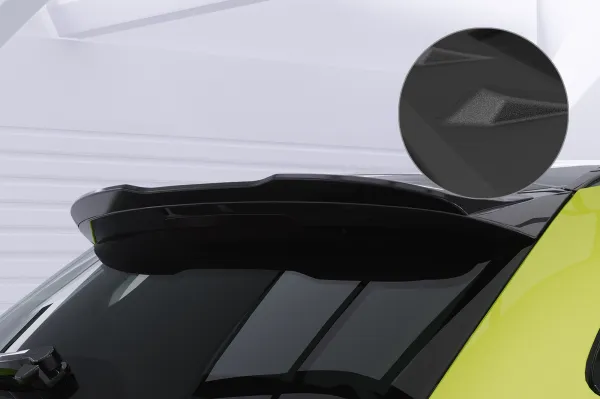 CSR Heckspoiler | Heckflügel mit ABE für BMW M3 G81 Competition HF122-S Strukturiert schwarz matt (keine Lackierung erforderlich)