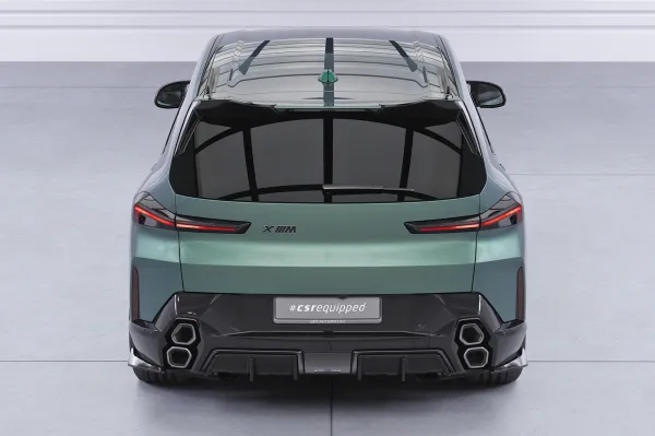 CSR Heckspoiler | Heckflügel mit ABE für BMW XM G09 HF256-M Carbon Look matt strukturiert (keine Lackierung erforderlich)