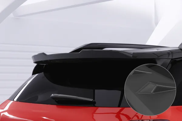 CSR Heckspoiler | Heckflügel mit ABE für Citroen C3 Aircross 2 HF148-L schwarz matt (Lackierung erforderlich)