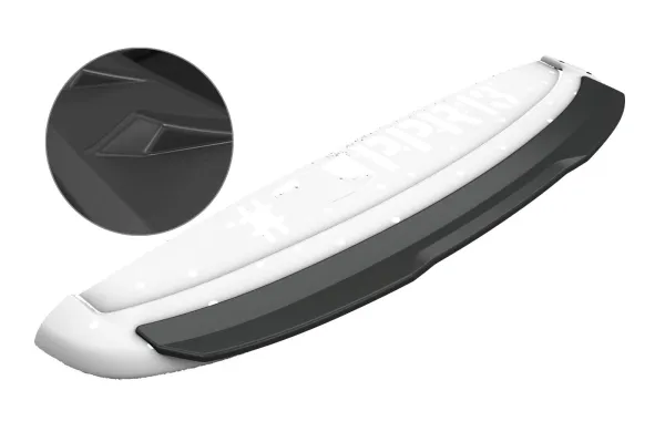 CSR Heckspoiler | Heckflügel mit ABE für Citroen DS3 Racing / SportChic HF768-L Lackierung erforderlich (unlackiert)