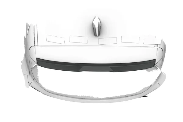 CSR Heckspoiler | Heckflügel mit ABE für Dacia Sandero Stepway / Sandero 3 (DJF) HF291-L Lackierung erforderlich (unlackiert)