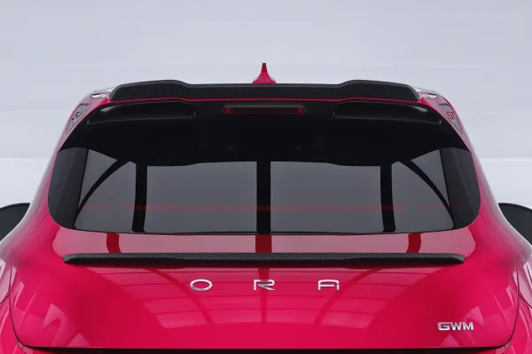 CSR Heckspoiler | Heckflügel mit ABE für GWM Ora Funky Cat / Haomao GT HF135-L Lackierung erforderlich (unlackiert)