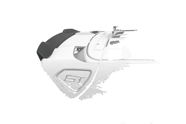 CSR Heckspoiler | Heckflügel mit ABE für GWM Ora Funky Cat / Haomao GT HF135-C Carbon Look Hochglanz (keine Lackierung erforderlich)