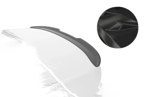 CSR Heckspoiler | Heckflügel mit ABE für Hyundai I40 Kombi / CW HF961-G Glossy schwarz Hochglanz (keine Lackierung erforderlich)