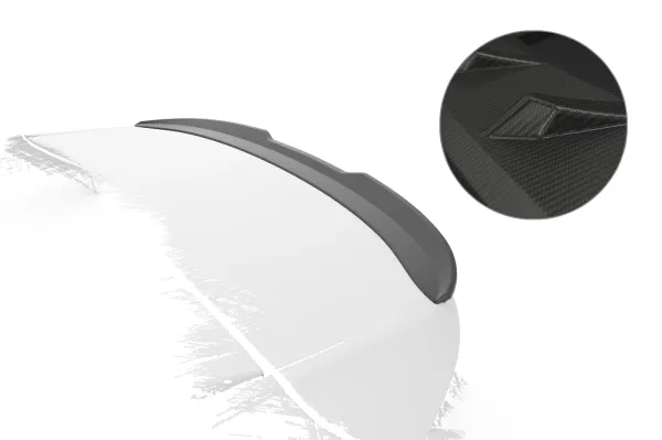 CSR Heckspoiler | Heckflügel mit ABE für Hyundai I40 Kombi / CW HF961-M Carbon Look matt strukturiert (keine Lackierung erforderlich)