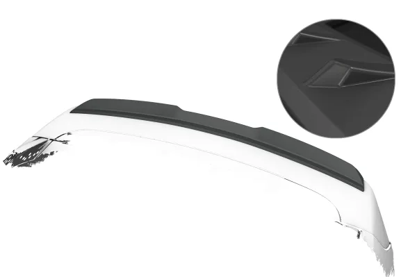 CSR Heckspoiler | Heckflügel mit ABE für Hyundai Santa Fe (Typ TM) HF287-L Lackierung erforderlich (unlackiert)