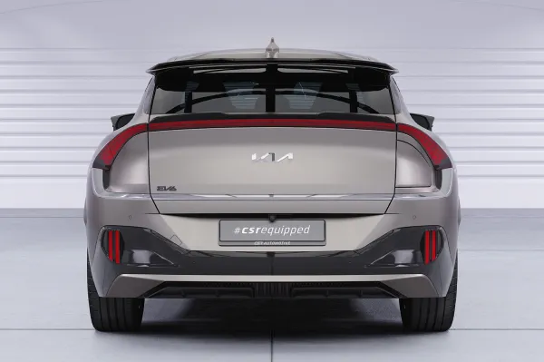 CSR Heckspoiler | Heckflügel mit ABE für Kia EV6 HF088-C Carbon Look Hochglanz (keine Lackierung erforderlich)