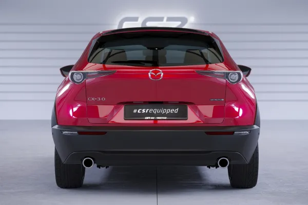 CSR Heckspoiler | Heckflügel mit ABE für Mazda CX-30 HF021-M Carbon Look matt strukturiert (keine Lackierung erforderlich)