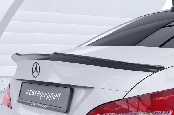 CSR Heckspoiler | Heckflügel mit ABE für Mercedes-Benz CLA (C117) Limousine HF267-S Strukturiert schwarz matt (keine Lackierung erforderlich)