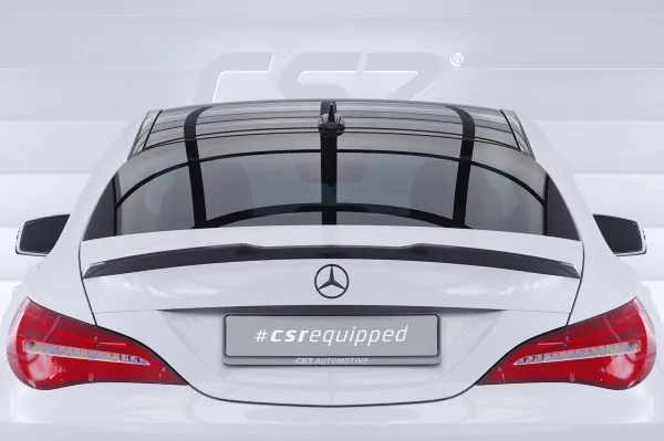 CSR Heckspoiler | Heckflügel mit ABE für Mercedes-Benz CLA (C117) Limousine HF267-L Lackierung erforderlich (unlackiert)