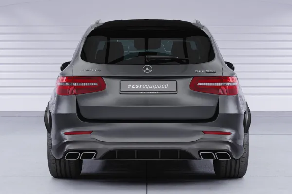 CSR Heckspoiler | Heckflügel mit ABE für Mercedes Benz GLC X253 AMG HF178-M Carbon Look matt strukturiert (keine Lackierung erforderlich)