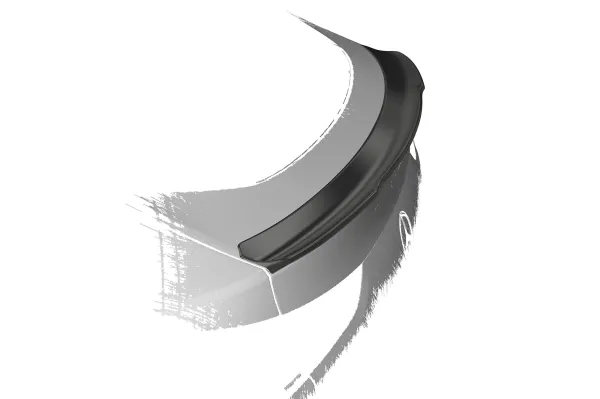 CSR Heckspoiler | Heckflügel mit ABE für Mercedes-Benz GLE (C167) Coupe HF008-L Lackierung erforderlich (unlackiert)