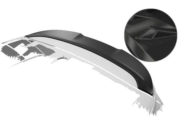 CSR Heckspoiler | Heckflügel mit ABE für Mini Cooper F66 HF269-C Carbon Look Hochglanz (keine Lackierung erforderlich)