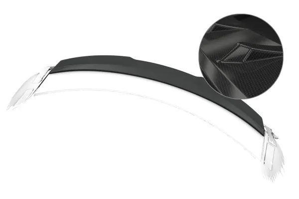 CSR Heckspoiler | Heckflügel mit ABE für Opel Insignia B GrandSport OPC-Line HF180-C Carbon Look Hochglanz (keine Lackierung erforderlich)