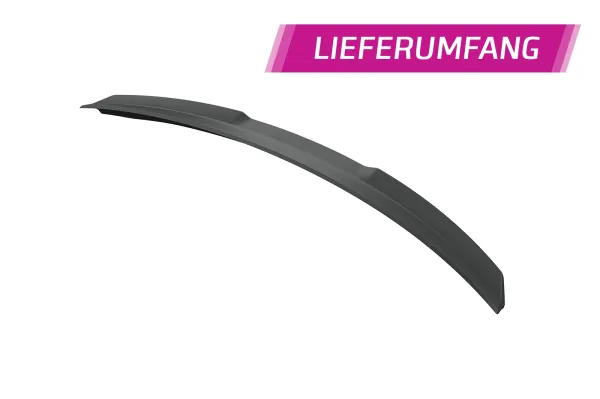 CSR Heckspoiler | Heckflügel mit ABE für Opel Insignia B GrandSport OPC-Line HF180-S Strukturiert schwarz matt (keine Lackierung erforderlich)