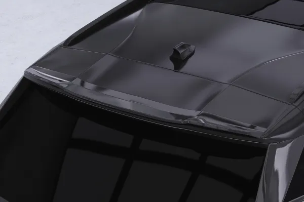 CSR Heckspoiler | Heckflügel mit ABE für Peugeot 2008 II / e-2008 HF186-S schwarz matt strukturiert (keine Lackierung erforderlich)