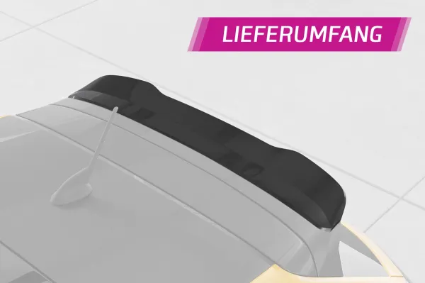 CSR Heckspoiler | Heckflügel mit ABE für Peugeot 208 II HF057-L Lackierung erforderlich (unlackiert)
