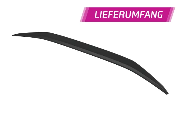 CSR Heckspoiler | Heckflügel mit ABE für Peugeot 3008 (3. Gen) / E-3008 HF282-G Glossy schwarz Hochglanz (keine Lackierung erforderlich)