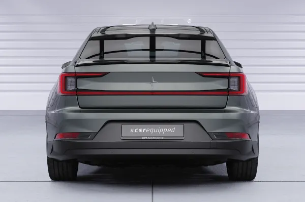 CSR Heckspoiler | Heckflügel mit ABE für Polestar 2 HF104-M Carbon Look matt strukturiert (keine Lackierung erforderlich)