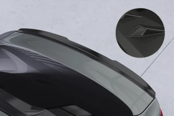 CSR Heckspoiler | Heckflügel mit ABE für Polestar 2 HF104-M Carbon Look matt strukturiert (keine Lackierung erforderlich)