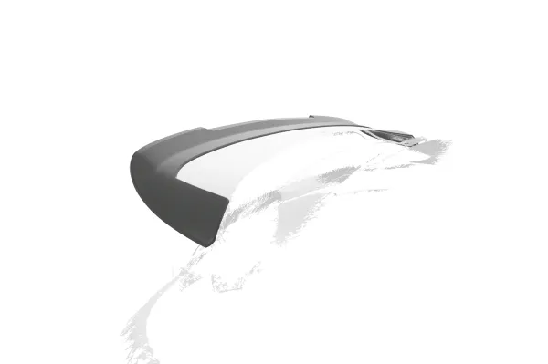 CSR Heckspoiler | Heckflügel mit ABE für Porsche 911/997 Turbo /Turbo S HF931-C Carbon Look Hochglanz (keine Lackierung erforderlich)