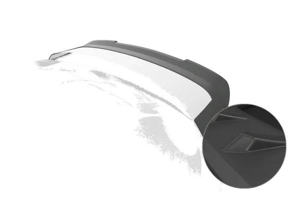 CSR Heckspoiler | Heckflügel mit ABE für Porsche 911/997 Turbo /Turbo S HF931-L Lackierung erforderlich (unlackiert)