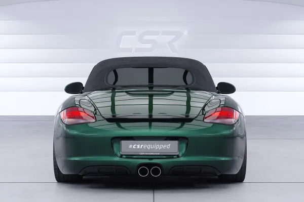CSR Heckspoiler | Heckflügel mit ABE für Porsche Boxster 987 / Cayman 987 Facelift HF778-L Lackierung erforderlich (unlackiert)
