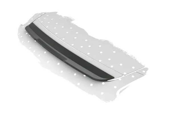 CSR Heckspoiler | Heckflügel mit ABE für Porsche Boxster 987 / Cayman 987 Facelift HF778-S Strukturiert schwarz matt (keine Lackierung erforderlich)